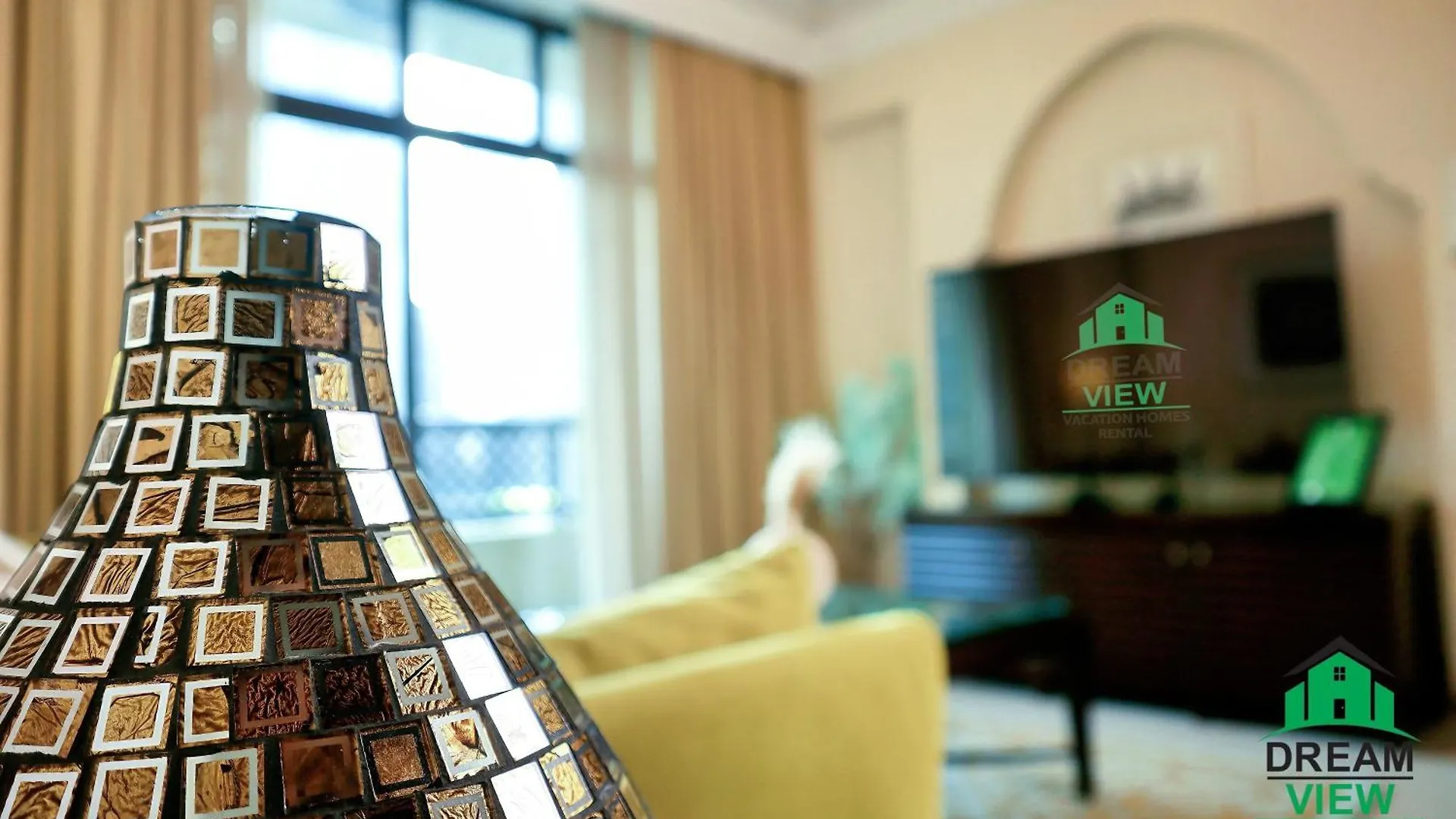 Full View Burj Khalifa And Fountains -Souk Al Bahar- Dream View Holiday Home Rental Dubai Apartment