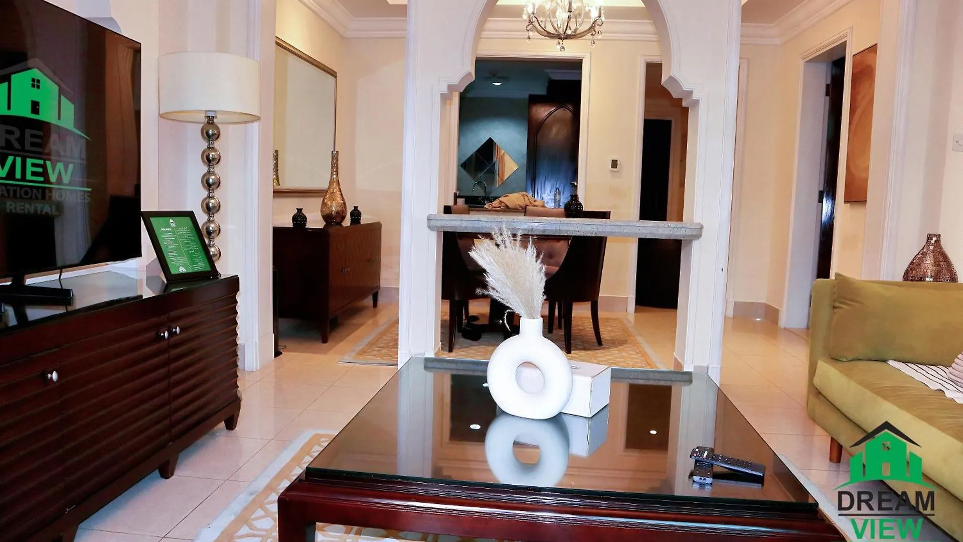 Full View Burj Khalifa And Fountains -Souk Al Bahar- Dream View Holiday Home Rental Dubai