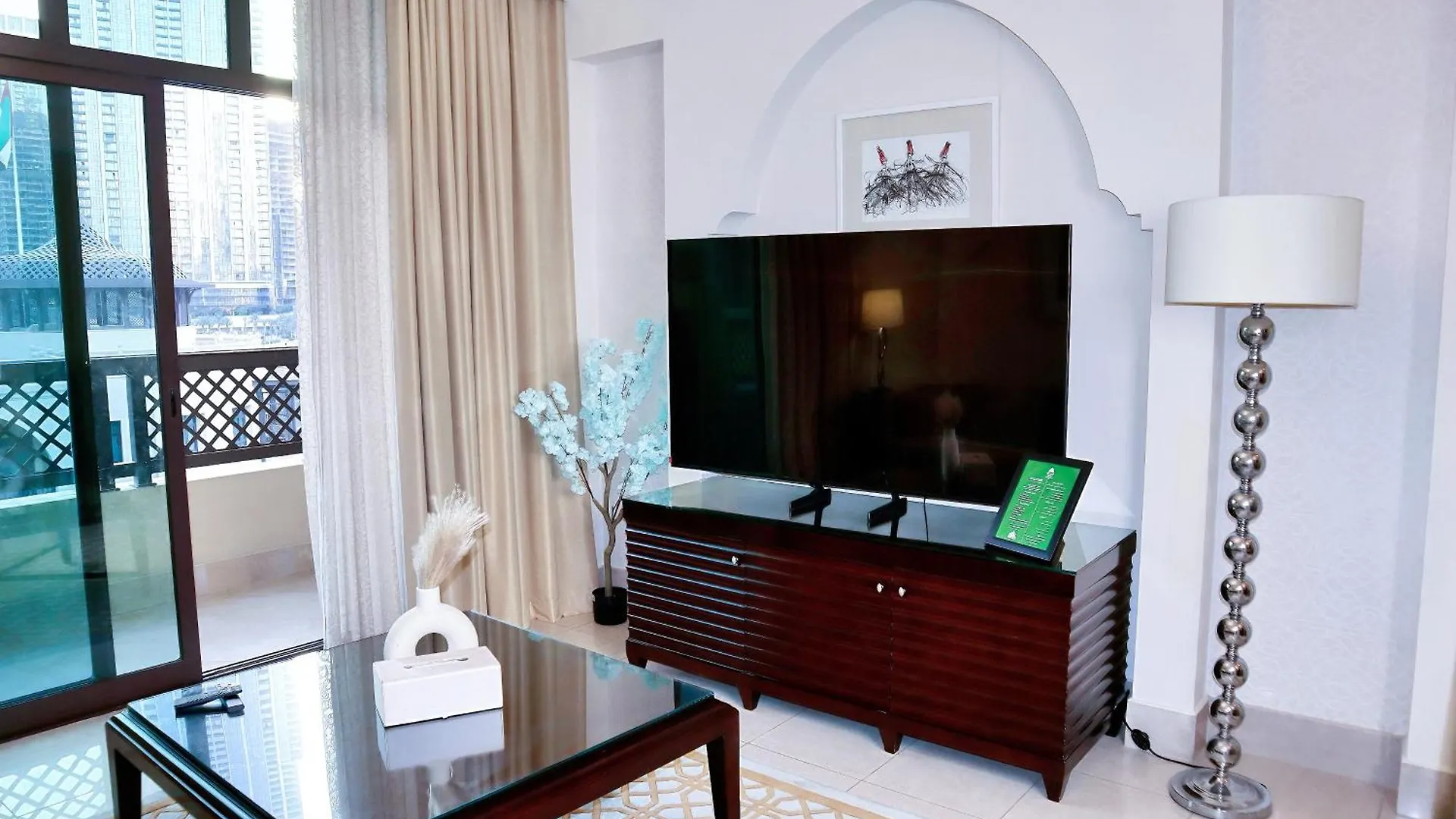 Full View Burj Khalifa And Fountains -Souk Al Bahar- Dream View Holiday Home Rental Dubai Apartment