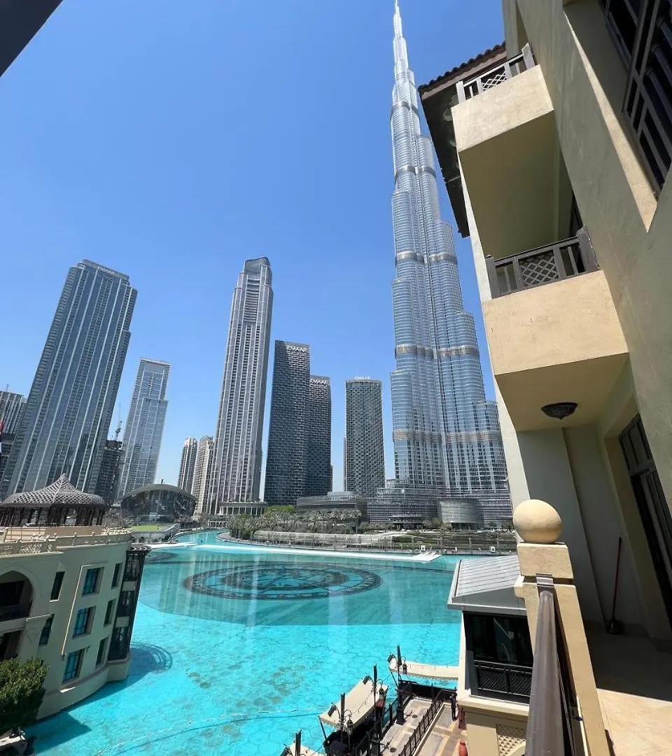 Full View Burj Khalifa And Fountains -Souk Al Bahar- Dream View Holiday Home Rental Dubai