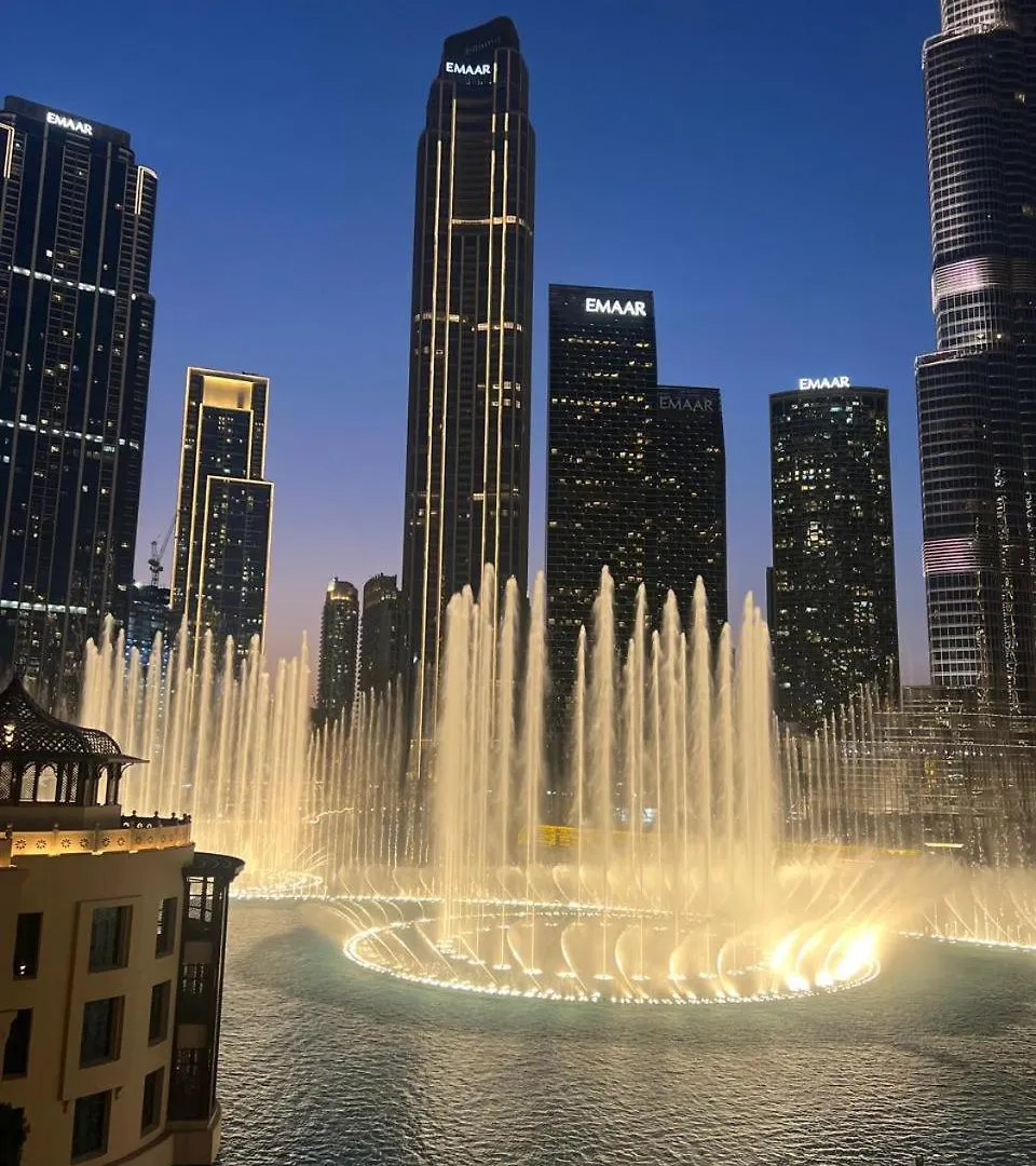 Full View Burj Khalifa And Fountains -Souk Al Bahar- Dream View Holiday Home Rental Dubai United Arab Emirates