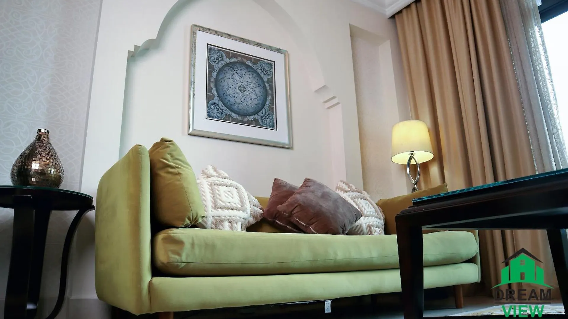 Full View Burj Khalifa And Fountains -Souk Al Bahar- Dream View Holiday Home Rental Dubaj Zjednoczone Emiraty Arabskie